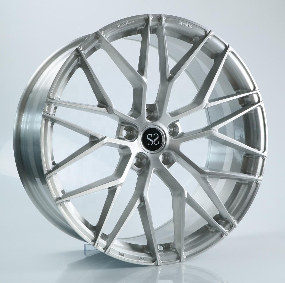 17 18 21 inch alloy stain brushed wheel rims for sale concave rims