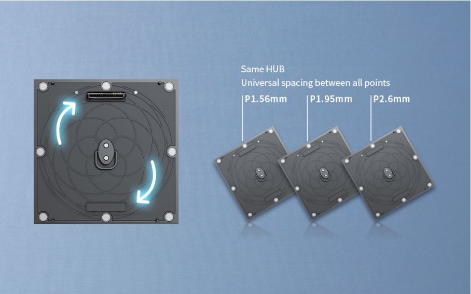 Customizable Gprime Series Indoor Rental LED Screen GOB P1.5 P1.9 P2.6 for Wedding Stage Decoration