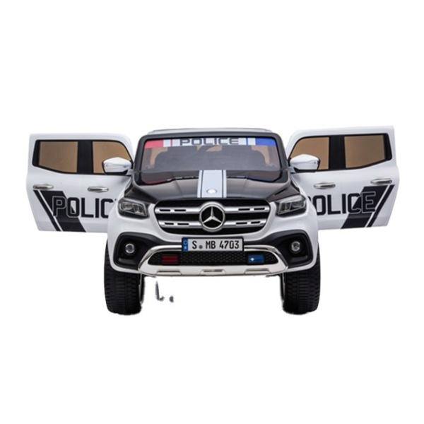 Packing size 142*77*40.5 2.4G Remote Control Two Seats 12V Licensed Police Ride