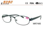 Men and women's retro temperament fashionable metal reading glasses