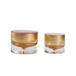 Acrylic Plastic Cosmetic Packaging Jar Container in Drop Shape for Skin Care