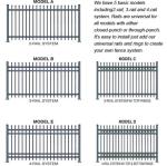 Customized Black Zinc Steel Metal Garrison Fence Panels Maintenance Free