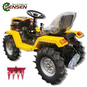 China Agricultural Small Diesel Tractor 12 HP Mini Tractor Diesel With Reaper factory