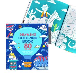 China Custom Soft Cover Kids Book Printing Drawing Coloring Book Printing For Children factory