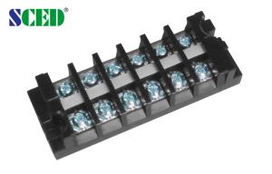 China 600V Panel Mount Electrical Terminal Block factory
