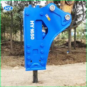 China Demolition Side Hydraulic Concrete Breaker Hammer Rock Chisel 40ton 135mm 140mm factory