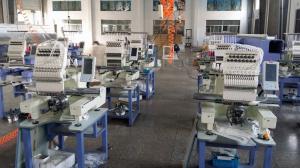 China 7&quot; Touch Panel Single Head Embroidery Machine , Commercial Computerized Embroidery Machine factory