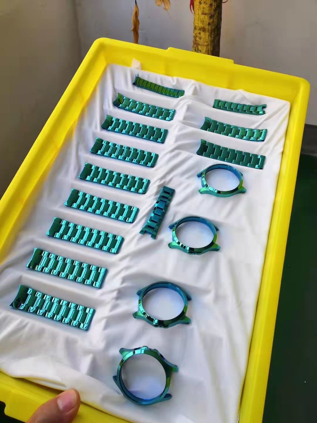 High Capacity Durable Hardware Parts Electron Beam Optical Coating Machine