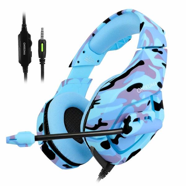 China 3.5mm 2.2m 2.2kohm Onikuma K1b Gaming Headset factory