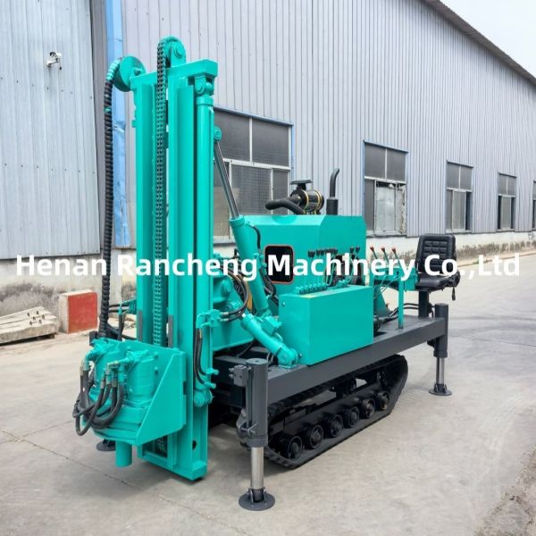 China Rubber Tracks Type Mining Small Hydraulic Pile Driver Crawler Down The Hole Drilling Rig factory