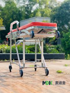 China Luxury Multifunctional Transfer Trolley Hospital Bed Ambulance Chair Stretcher factory