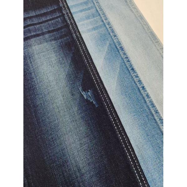 10.2oz 85%Cotton Twill Style Weak Stretch Denim Fabric With 190cm Full Width For Jeans Or Denim Coat