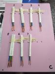 PVC Parallel Cable Manufacturing Machine , Electric Wire Making Machine 