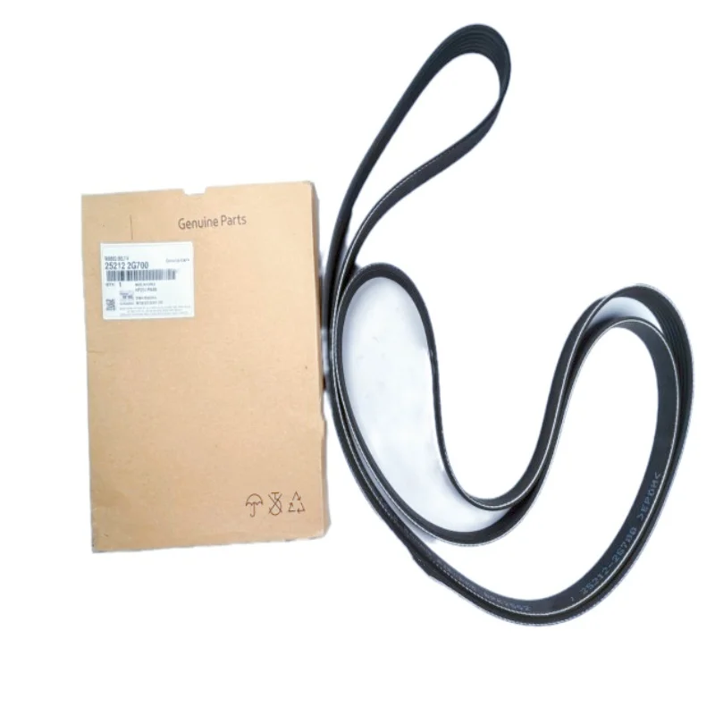 Fan Belt Auto Belt Pulley 25212-2G700 25212-2G700 Serpentine Belt For Hyundai Sonata Tucson Santa Fe