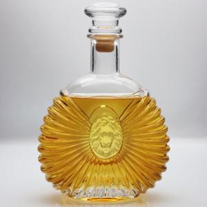 China 24oz MDLUU Liquor Glass Decanters With Stoppers factory