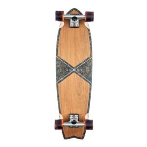 China YOBANG OEM Globe Chromantic Teak / Floral Couch Cruiser Complete Skateboard - 9.7&quot; x 33&quot; factory