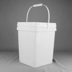 100% Raw Materials Square Plastic Bucket For Storage Square Plastic Container