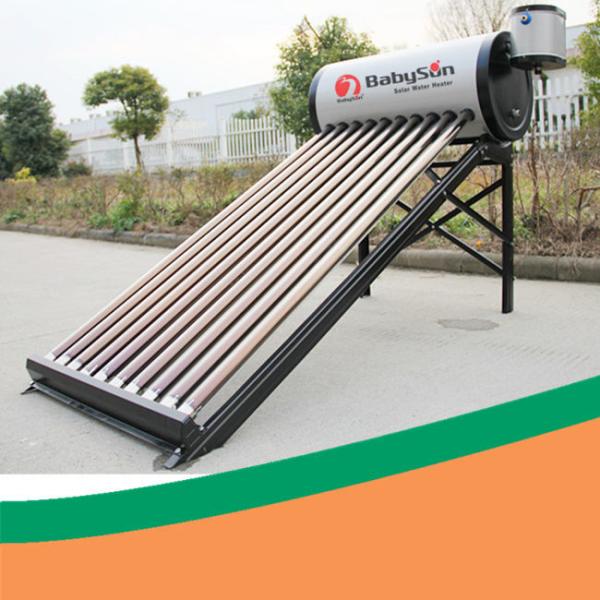 China 8L Side Assistant Tank 27 Degree 250L Solar Geyser factory