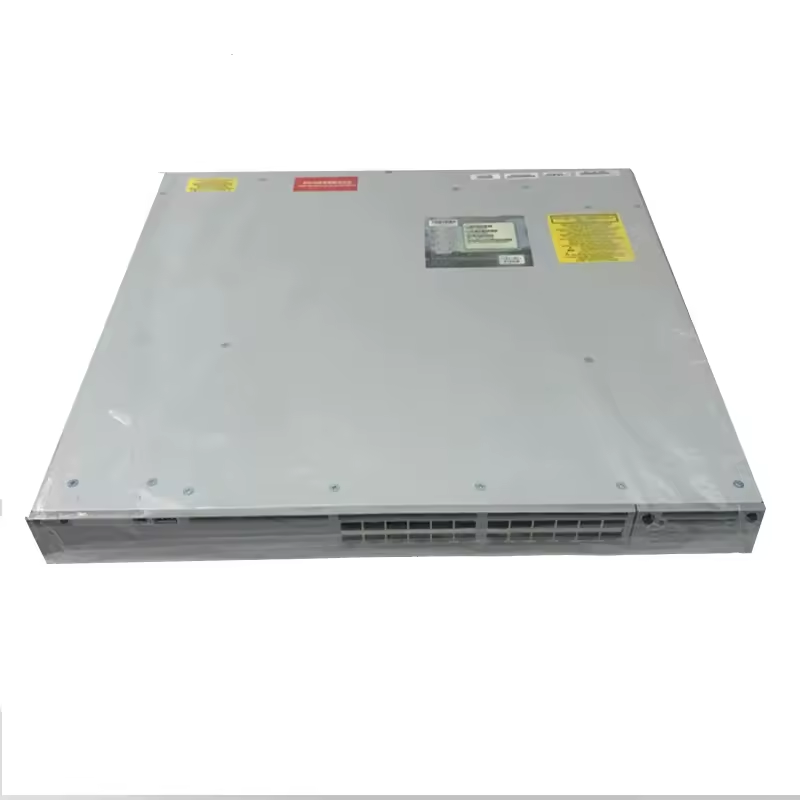 24 Port Gigabit Ethernet Network Core Switch C9300-24T-E with Fast Data Transmission