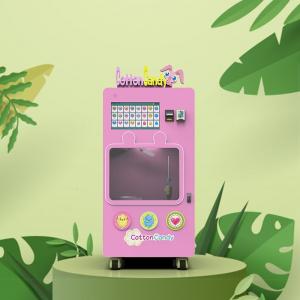 China Automatic Cotton Candy Vending Machine Subjective Smart Fairy Floss Machine factory