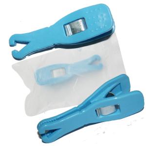China Blue Disposable Pennington Forceps Slotted factory