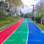 Outdoor Anti-UV Jogging Track Material EPDM Granule & PU Binderfor School