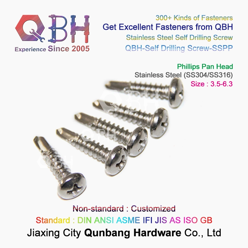 Qbh Customized Truss Wafer Head SDS Screw