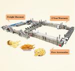 58 kw Full Automatic Potato Crisps Line for Making Sweet Frozen French Fries