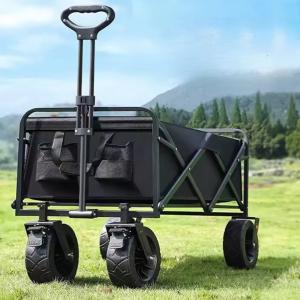 China Convenient Collapsible Wagon for Outdoor Activities 260KGS Capacity 86*46*85 Dimension factory