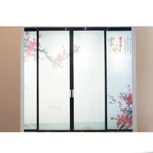 China 2mm Aluminum Frame Sliding Glass Doors factory
