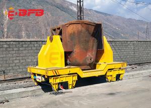 China High Temperature Proof Ladle Transfer Trolley Molten Steel Transport factory