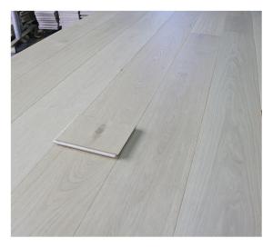 China Popular Color European Oak Engineered Wood Flooring 14mm Thickness Brushed Invisible lac To Italy, Select Grade factory