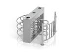 Waist Height Fingerprint Electronic Turnstile Entrance Gates 304 Housing