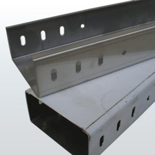 China Trough Type Stainless Steel Cable Tray Max. 40kg/M2 Silver Customized Size factory