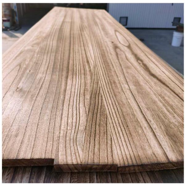 Solid Poplar Wood Timber / Carbonized Poplar Edge Glued Wood Panels Paulownia