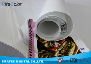 China Eco Solvent PP Synthetic Paper , Adhesive Matte Polypropylene Film Rolls factory