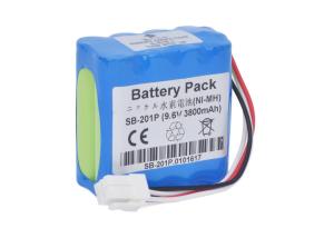 China Monitor 9.6V NI-MH 3800mAh Battery , NIHON KOHDEN PVM-2700 PVM-2703 PVM-2701 factory