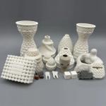 Customized PLA FDM 3D Printed Parts Sandblasting