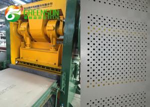 China Full Automatic Sheet Perforation Machine Gypsum Board Hydraulic Hole Punching Machine factory