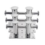 Marine Hardware Must-Have AISI316 Stainless Steel Double Cross Bollard for Boat