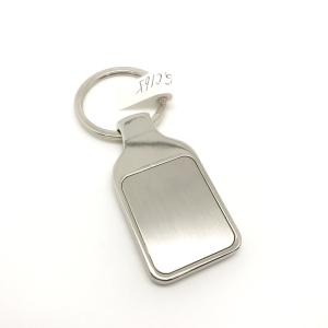 China G Metal Keychain Holder in Siliver with Individual Polybag Package factory