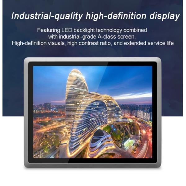 15.6 Inch Industrial all-in-one cash register terminal for supermarkets Linux Win 10 Rk3568 Rk3588 Open Frame Touch Screen Hdmi Panel Pc