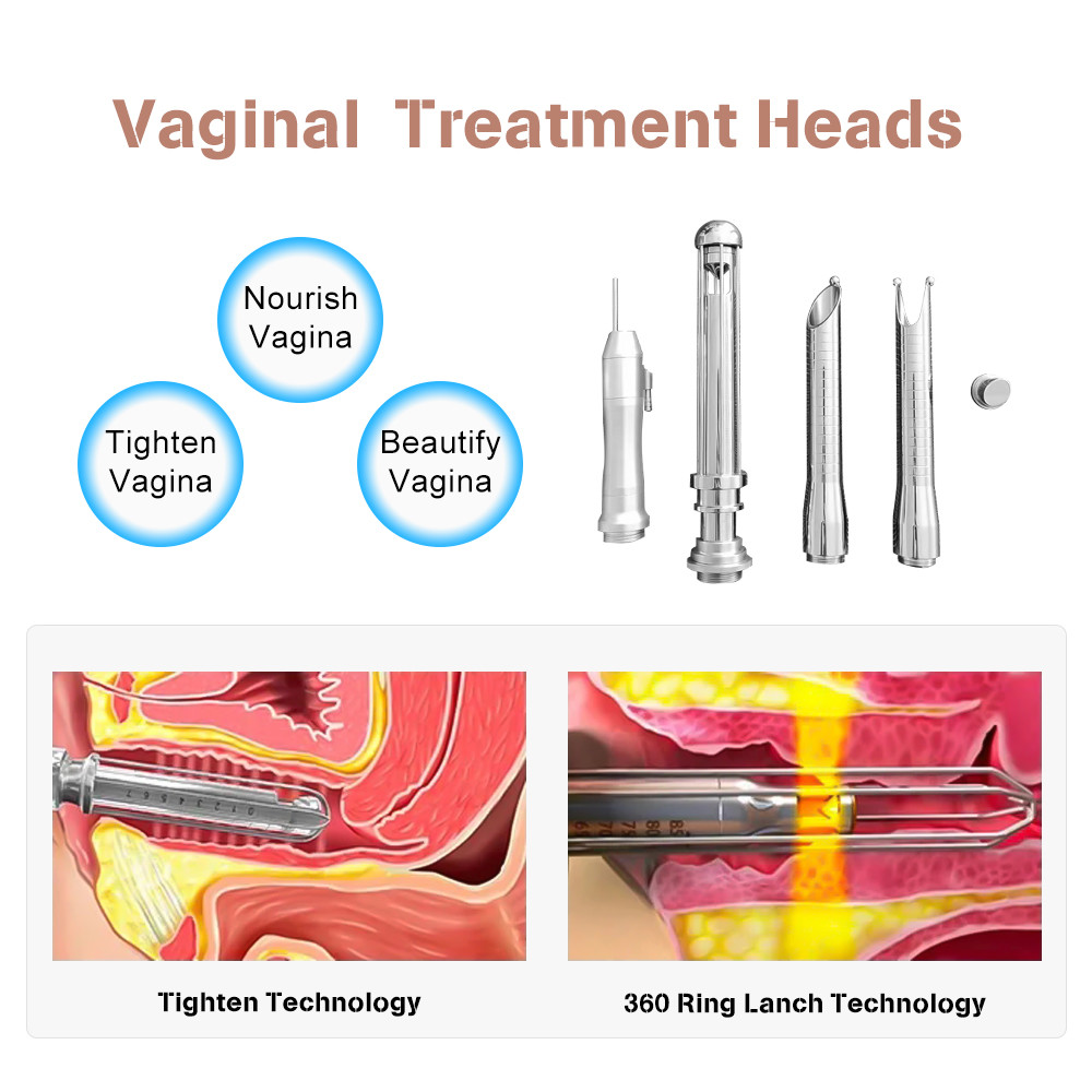 New Heave Hammer Vertical Model Vaginal Skin Resurfacing Therapy System For 7joints Guide Arm Folds Skin Whitening