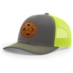58cm Breathable Polyester Embroidery Baseball Caps 6 Panel Trucker Hat