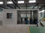 Waterproof Mobile Shipping Container Homes , Vertical Angle Line Shipping
