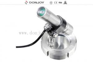 China Union Sight Glass Stainless Steel Sanitary Fittings Union Sight Glass With Lamp on sale