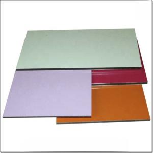 China PE Coated PVDF Aluminum Composite Panel Width 1220mm-1575mm Elongation ≥5% factory