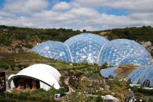 China Large Tensile Membrane Structure Geodesic Dome Greenhouse Tent factory