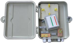 China Outdoor Fiber Optic Distribution Cabinet HSGFKSW-16 Insulation Resistance ≥2×10MΩ 500V factory
