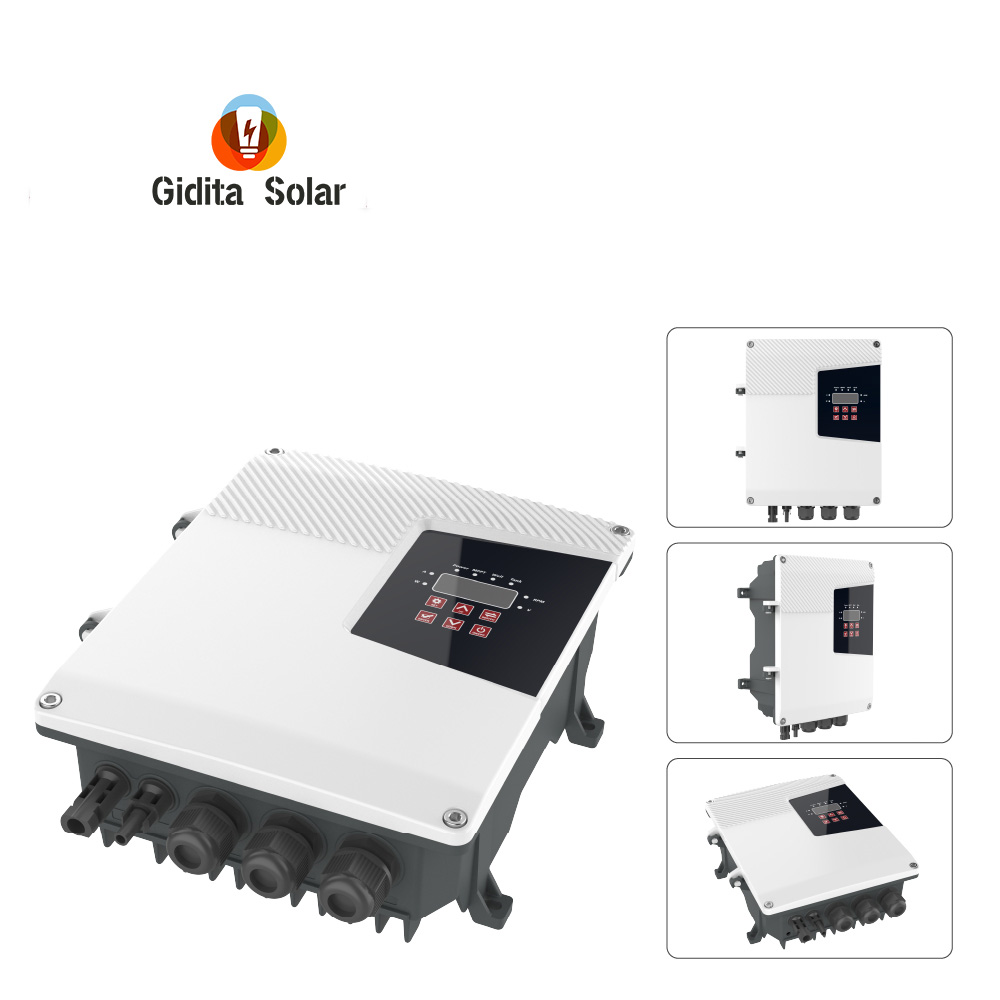 1Hp Solar Water Pump with Max. Head of 14m AC DC Solar Surface Pump